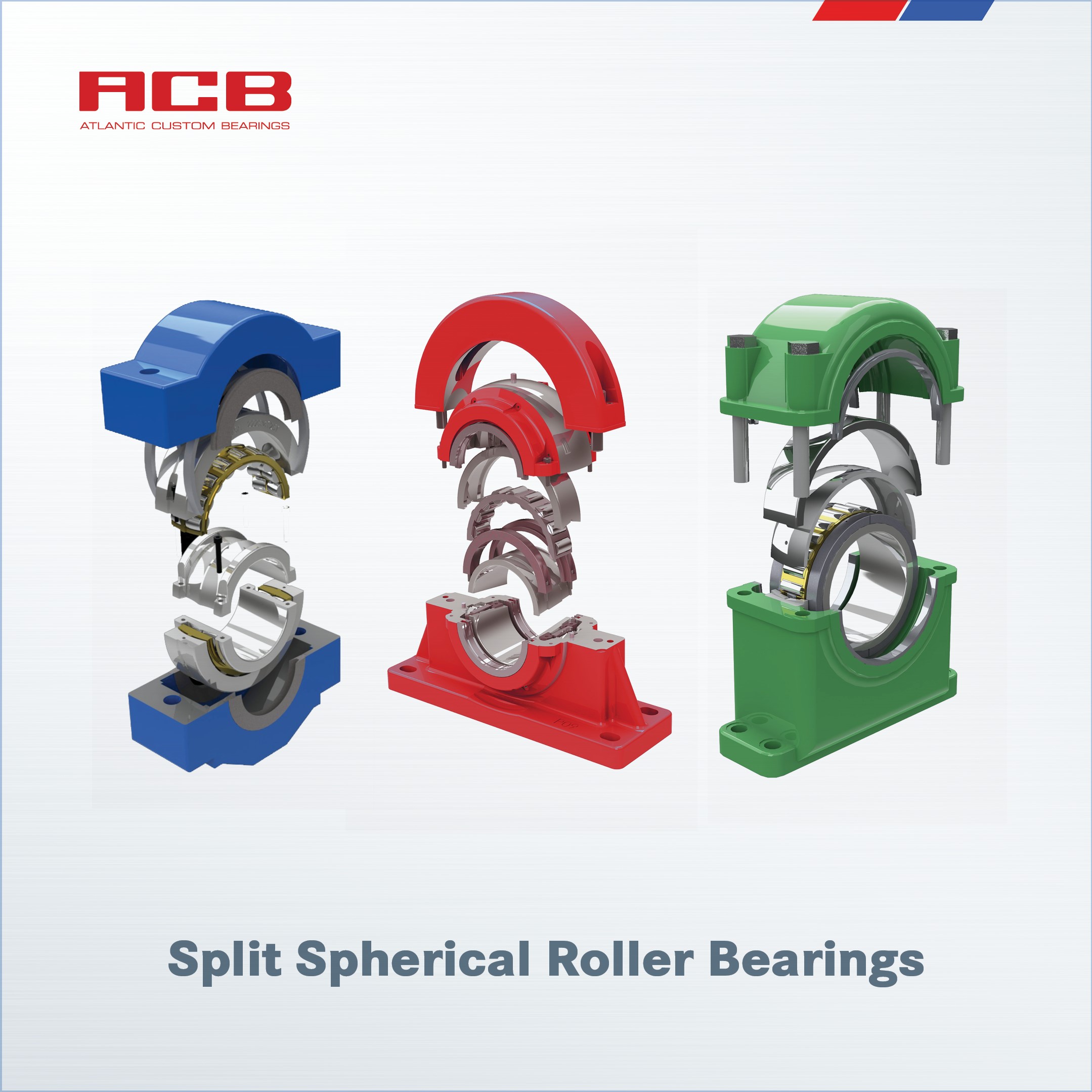 SOPORTES Y RODAMIENTOS ESPECIALES ACB.USA PARA DIFERENTES APLICACIONES